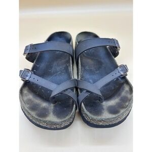 Birkenstock Mayari Brown Sandals Womens EU 38 US 7 7.5 Leather